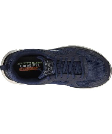 Skechers Men's Track Scloric Oxford Navy 12 2E US - Comfortable and Stylish Shoes for Men - Buy Online on GoSupps.com