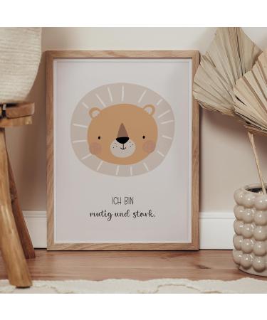 Happyarts Kinderzimmer A4 Affirmations Posters Set | Mindfulness Decor for Baby Rooms | Self-Love Prints for Kids - Frame Not Included - Buy Online on GoSupps.com