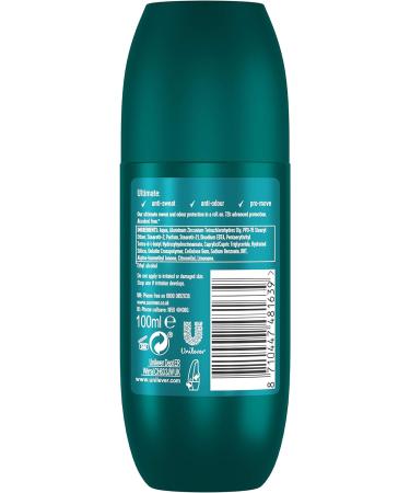 Sure Men Advanced Protection Extreme Dry Roll On Deodorant - 100ml | 72h Protection - Buy Online on GoSupps.com