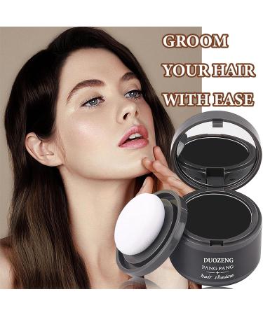 Root Touch Up Powder & Hairline Shadow Stick for Thinning Hair - Black | Perfect for Women & Men - Instant Coverage & Confidence - Buy Online on GoSupps.com