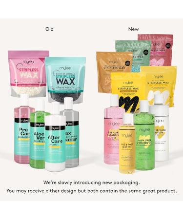 Mylee Hard Wax Kit - Professional Hair Removal Set with Digital Wax Heater Hard Stripless Wax Waxing Essentials for Face Body Bikini Painless Peelable Hot Wax (Jasmine Wax) - Buy Online on GoSupps.com