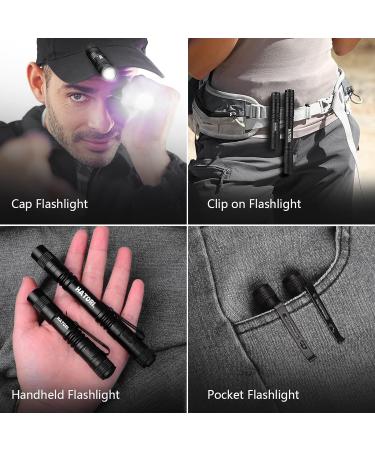 HATORI LED Mini Flashlight - Bright Handheld Pocket Tactical Pen Light for Camping & Emergencies - High Lumens, Compact Design - 1 Pack (3.55 Inch) - Buy Online on GoSupps.com