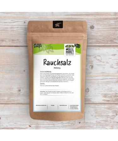  TASTE Guter Geschmack 1kg Smoked Salt - Hickory Style - 100% Vegan - Fine Sea Salt - Buy Online on GoSupps.com