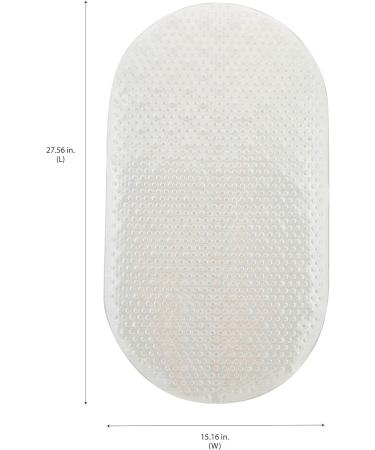 Bath Bliss 2 Pack Shower Tub Mat | Anti-Slip & Safe Design | Suction Cup Base | Drain Holes | Holographic Finish - Buy Online on GoSupps.com