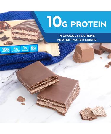 Atkins Chocolate Crme Protein Wafer Crisps - Keto Friendly (5 Count) - Buy Online on GoSupps.com