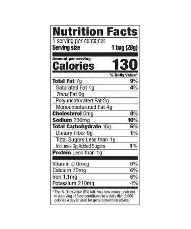 Sensible Portions Garden Veggie Chips Sea Salt - 1 Oz (Pack of 24) | Healthy Snack - Buy Online on GoSupps.com