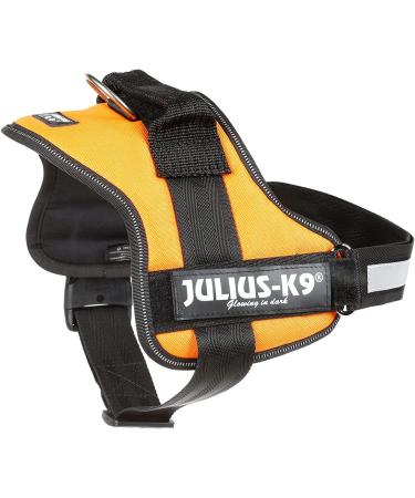 K9 Powerharness M/0 - Durable Orange Dog Harness for Ultimate Comfort & Control | International Shipping Available - Buy Online on GoSupps.com