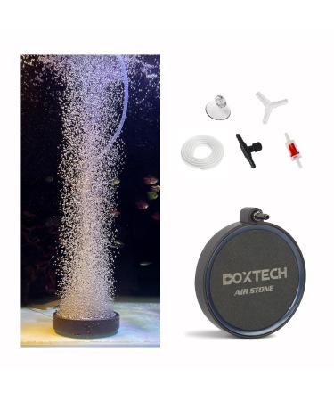 boxtech Aquarium Airstone Set Sand Plate Aquarium Diffuser for Dissolved Oxygen Aerator Stone (S- 80mm) 80 mm - Buy Online on GoSupps.com