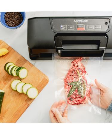 Avid Armor Quart Size Vacuum Sealer Bags - 200 Pack, BPA Free, Heavy Duty, Commercial Grade - for FoodSaver, Seal a Meal, Universal Pre-Cut Bags - Freezer & Sous Vide Safe - Buy Online on GoSupps.com