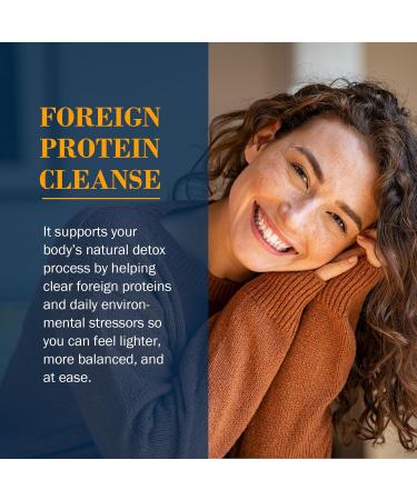 Foreign Protein Cleanse (Spike Detox Support) Advanced Support Formula with Nattokinase & Wormwood Immune & Respiratory Detox - Buy Online on GoSupps.com