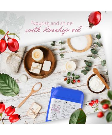 HBNO Organic rosehip oil- 8.8 lbs (4kg) - Ideal for Shampoos Conditioners Lip balms Face wash Lotions and Skin care products. - Buy Online on GoSupps.com