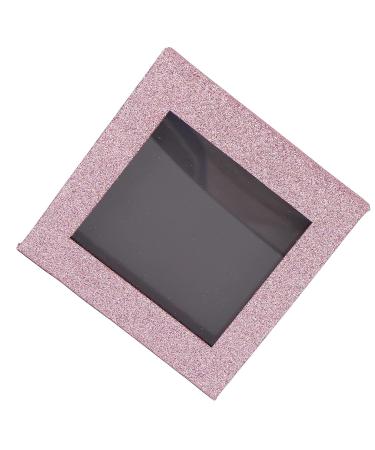 Shop Pink Magnetic Makeup Palette - Empty Square Self-Adhesive Palette with Transparent Lid for Eyeshadow Lipstick Blush & Powder - International Shipping Available - Buy Online on GoSupps.com