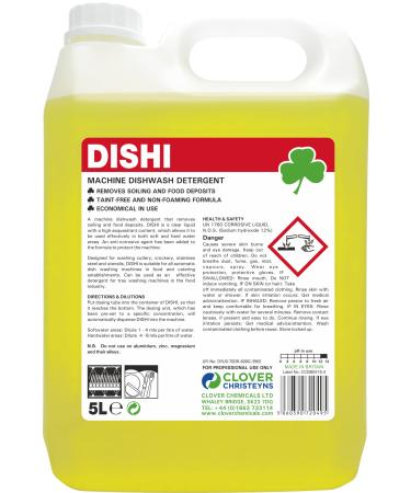 Clover Dishi Machine Dishwash Detergent (314) 5 Ltr