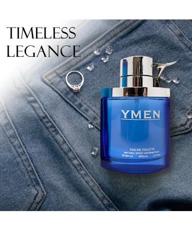 YMen Men Perfume Eau de Toilette Natural Spray Men Cologne Masculine Scent 3.4 Fl Oz/100ML YMen 3.4 Fl Oz (Pack of 1) - Buy Online on GoSupps.com