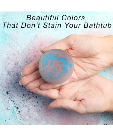 Luxury Bath Bombs Gift Set - 24 Organic Essential Oil Bathbombs for Women - Vegan Soap with Moisturizing Fizzy Bubbles - 2.3 Ounce, Pack of 24 - Buy Online on GoSupps.com
