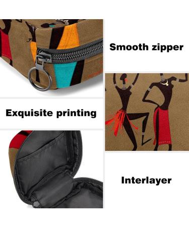 Buy Africa Women's Menstrual Pad Storage Bag | Portable Zipper Cup Pocket for Teens & Women - Buy Online on GoSupps.com