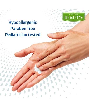 Medline Remedy Clinical Silicone Cream (2 oz) Unscented Chapped Sensitive Skin Breathable Incontinence Care Soothing Breathable Film Moisturizing Nourishing (Pack of 4) 2 Ounce (Pack of 4) - Buy Online on GoSupps.com