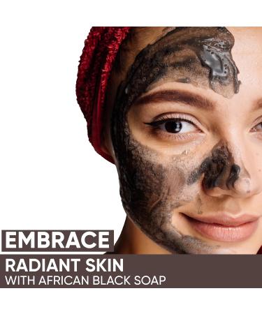 Raw African Black Soap Paste 32 oz - 100% Pure Natural Ghanaian Soap with Shea Butter for Acne Eczema Blackheads & Body Wash - Buy Online on GoSupps.com