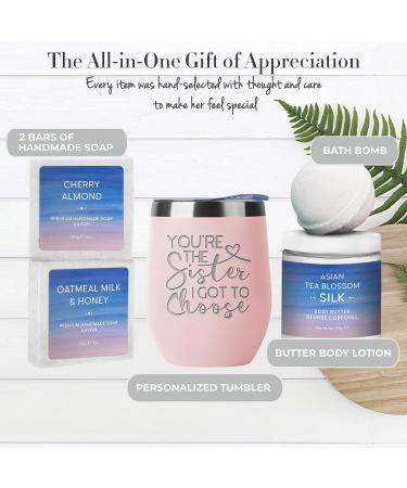 Sodilly Best Friend Birthday Gifts for Women | Blush Spa Box & Fun BFF Gift Ideas | Long Distance Friendship Basket - Buy Online on GoSupps.com