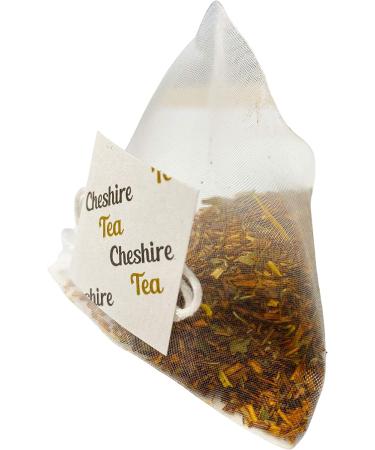 Cheshire Tea Company Premium Mint Chocolate Rooibos - 20 Whole Leaf Pyramid Teabags - Buy Online on GoSupps.com