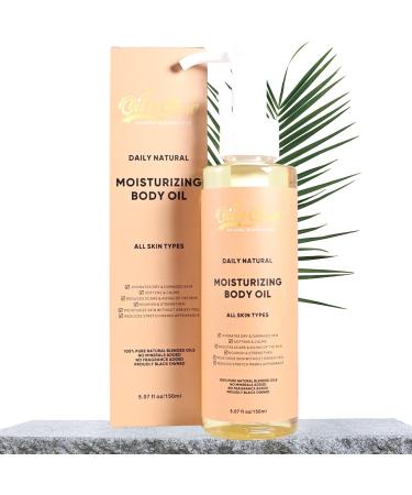 100% Pure Organic Hydrating Body Oil with Vitamin E Coconut & Jojoba - Unscented Moisturizer for Dry Skin - 5.07 fl oz (150ml) - Ideal for Men & Women - International Shipping Available - Buy Online on GoSupps.com