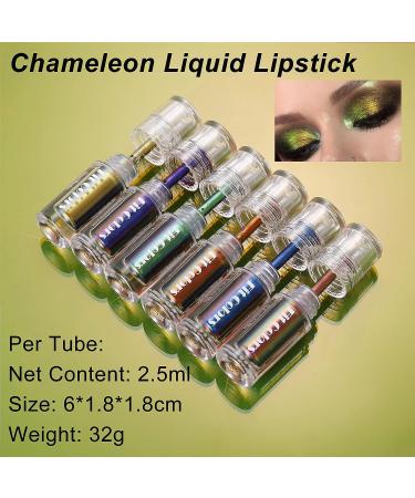 SUSIKEKI Liquid Glitter Eyeshadow Duo Chameleon Multichrome Metallic Shimmer Eye Shadows for Bold Smokey Makeup Looks - Long Lasting & Quick Drying Opaque Sparkle - Korean Makeup Kits (Dark Blue & Purple) - Buy Online on GoSupps.com