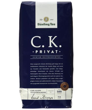 Bnting Tee CK Privat Real East Frisian Tea 500 g loose pack of 2 (2 x 500 g)