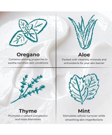 Miami Beach Bum Mint Bum + Body Cream 6oz - Daily Moisturizer for Skin Health, Acne Treatment, Razor Bumps, Ingrown Hairs, Sunburns, Blemishes - After Sun Lotion - Buy Online on GoSupps.com