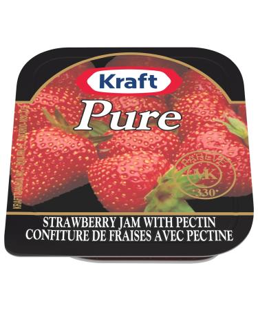 Kraft Pure Strawberry Jam 3.2L (200 Cups) Strawberry 200 Count (Pack of 1)