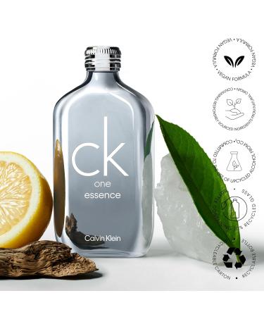 Calvin Klein CK One Essence Parfum Intense Fresh Unisex Cologne With Notes of Italian Bergamot Organic Green Tea & Australian Sandalwood Long Lasting Fragrance 3.3 Fl Oz (Pack of 1) - Buy Online on GoSupps.com