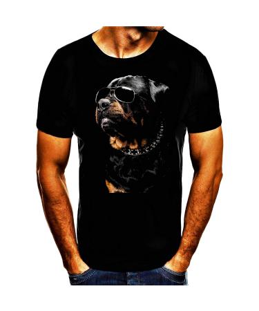 Shirtbude Hund Dog Rottweiler Great Dane Saying Fun Tshirt XXL