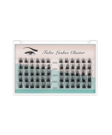 Sulv Eyelashes Mix - 10-12-14-16mm Wide Cluster Extensions | Natural 3D Russian Volume Faux Effect - Buy Online on GoSupps.com
