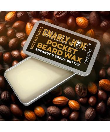Gnarly Joe Pocket Bartwachs - Beard Styling & Smoothing Wax for Men | Triple Action Care 14g - Buy Online on GoSupps.com