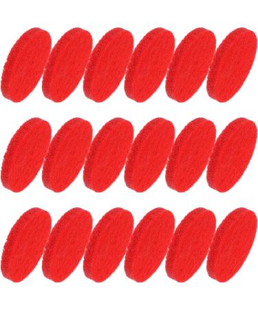 Zerodeko 100pcs Red Replacement Refill Pads for Diffuser Necklace Bracelet & Car Vent Clip - 2.2cm Aromatherapy Essential Oil Pads - Buy Online on GoSupps.com