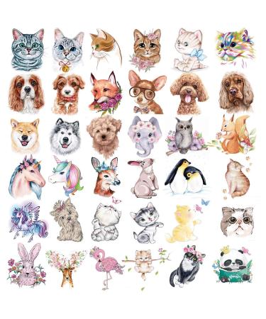 36 Sheets Animals Theme Temporary Tattoos for Kids  Animal Tattoos Featured Zoo Patterned Body Art Waterproof Temporary Tattoos Toddler Tattoos  Fake Waterproof Tattoos for Boys Girls - Buy Online on GoSupps.com