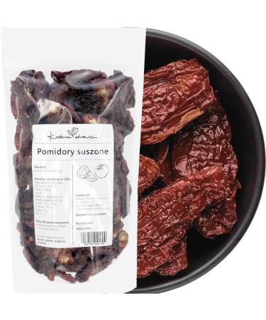 Kuchnia Zdrowia Sun-dried tomatoes - Natural - No additives - Kuchnia Zdrowia - Airtight zip-lock packaging - Doypack (1kg)