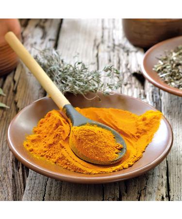 GreatVita Organic Turmeric Powder 250g - Pure Curcumin Root 100% Natural & Finely Ground - Buy Online on GoSupps.com