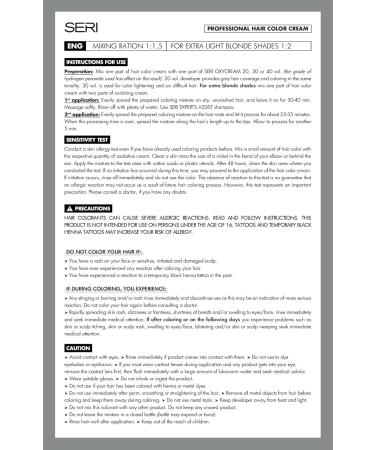 Farcom Seri Premium Hair Color Cream Permanent Cream Hair dye Colorant 60ml - 06.52 Chocolate Dark Blonde - Buy Online on GoSupps.com