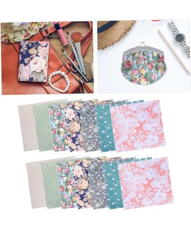 Operitacx 28 pcs Cloth Theme Material Exquisite Fabric Diy Patchwork Cotton Hawaiian Patch Style Crafts 25x25cmx2pcs Assorted Colorx2pcs - Buy Online on GoSupps.com