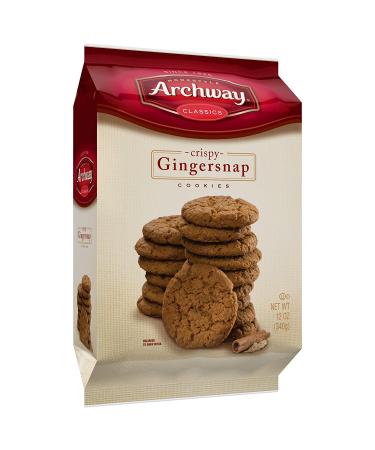 Archway Classics Crispy Gingersnap Cookies 12 oz - Delicious Holiday Treat - Buy Online on GoSupps.com