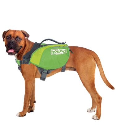 Outward Hound DayPak Green Dog Saddleback Backpack, Large Daypak Large Green