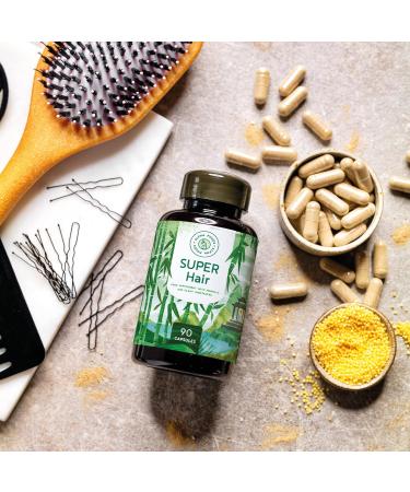 Perfect Hair Vitamins - High Dose Biotin Keratin & B Vitamins for Hair Skin & Nails - 90 Capsules from Germany - International Shipping - Buy Online on GoSupps.com