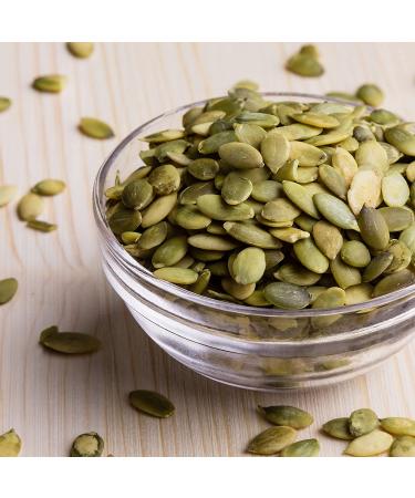 Pumpkin Seeds Pepitas Roasted Unsalted - 32 oz Reusable Container | Healthy Snack for Vegan Keto Diet | Hand-Picked, Kosher Certified, 100% Natural | Great for Baking - Buy Online on GoSupps.com