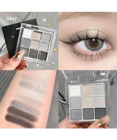 Lazy Eye Eyeshadow smoky makeup eyeshadow color eyeshadow matte eyeshadow palette smokey eyeshadow dark gray and black dots shimmering eyeshadow colors for smokey eyes - Buy Online on GoSupps.com