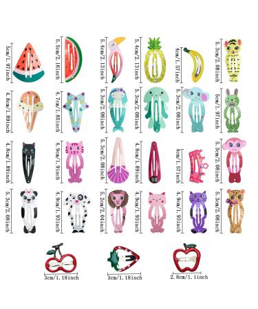 Czemo 60pcs Colorful Metal Hair Clips for Girls | Stylish Hair Accessories for Children & Babies - Shop Now! - Buy Online on GoSupps.com
