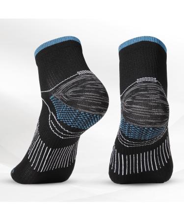 Halinuia 12 Pairs Compression Socks - L/XL Support Stockings for Women & Men | Short Athletic Hiking Jogging & Running Gear - Buy Online on GoSupps.com
