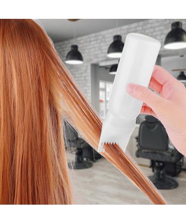 Wy Lighting Level 2 Hair Oil Applicator Bottle - 170ml Plastic with Graded Scale for Precise Hair Care (White) - International Shipping Available - Buy Online on GoSupps.com