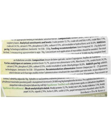 Equigreen Toxivet Sorb 2.5 kg - Effective Toxin Binder for Animals | International Shipping - Buy Online on GoSupps.com