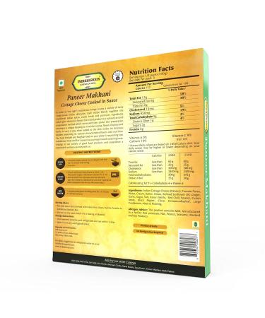 Indialicious Ready to Eat Paneer Makhani - 10.5 oz (Pack of 10) - Buy Online on GoSupps.com