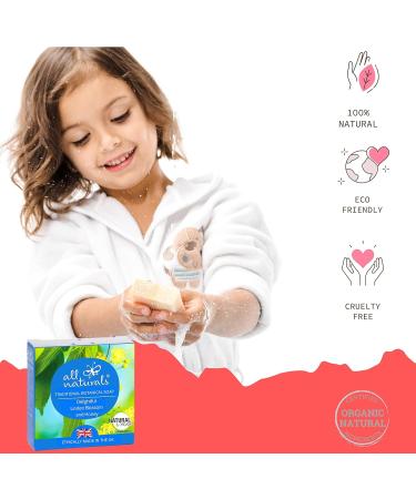 All Naturals Soap 100% Natural Organic & Vegan with Soothing Rosehip Shea Butter Beautiful Essential Oils for Sensitive Skin 100g (Linden Blossom) - Buy Online on GoSupps.com